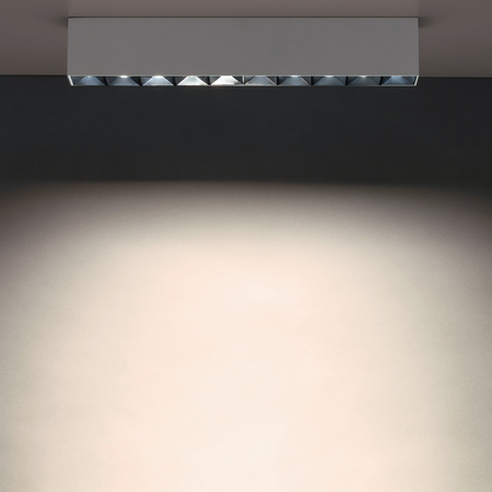 Nowodvorski Oprawa liniowa natynkowa biała MIDI LED 