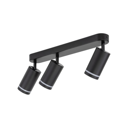 Lampa sufitowa JET Black 3xGU10