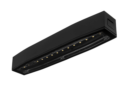 Oprawa awaryjna natynkowa SUPREMA LED SCH 350 A 3H CT IP54 NT [BLK] / soczewka korytarzowa do pomieszczeń wysokich / 94781