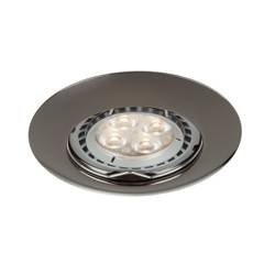 Oprawa OZZO DINA 111-GM okrągła stała metal grafit