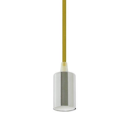 Oprawa Zwieszana V-TAC Chrom Metal Żółty przewód VT-7338-Y 5 Lat Gwarancji