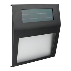 Lampa solarna z numerem budynku IP44 czarna