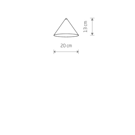 Nowodvorski Klosz biały CAMELEON ZENITH S 