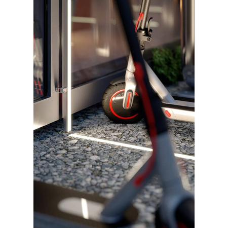 Profil HR-OPTI, anodowany, srebrny, 2005 mm