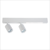 Lampa Sufitowa Magnet 9W+2xGU10 3000/4000K Biały