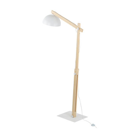Lampa podłogowa OSLO WHITE 1xE27