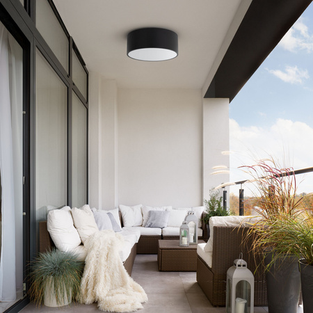 LIVO BLACK S 2XE27 IP54