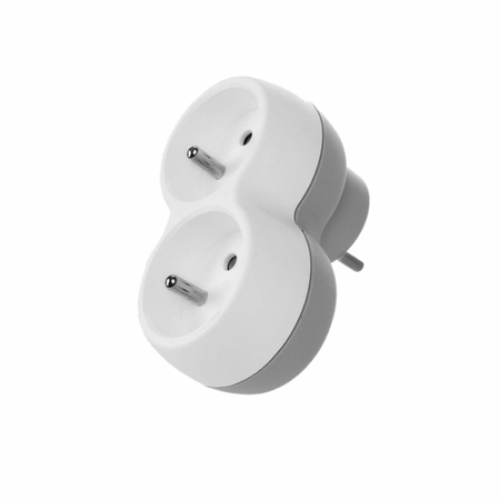Rozgałęźnik 2GN Z/U okrągły 16A  ELEKTRO
