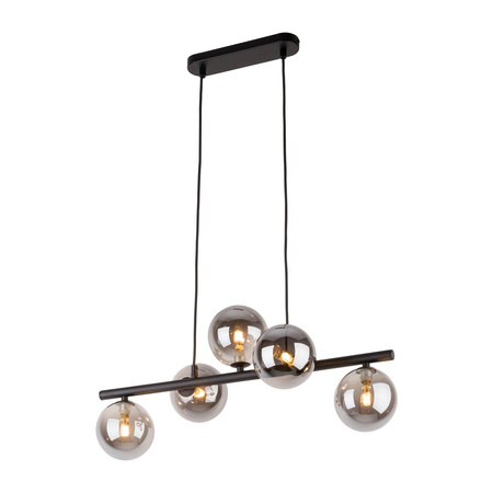 Lampa wisząca ESTERA Black 5xG9