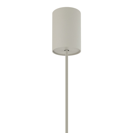 Lampa wisząca CEDRO M beżowa tkanina 50cm Nowodvorski 11665