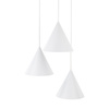 Lampa wisząca CONO White 3xE27 koło