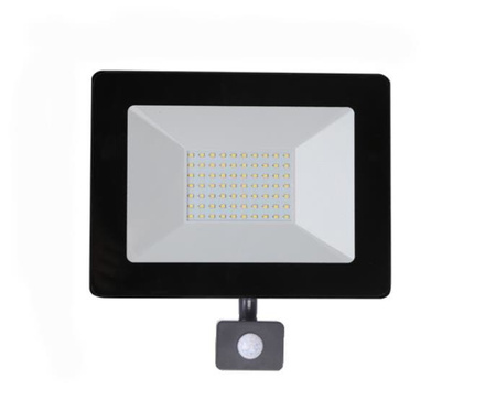 Halogen LED 50W z Czujnikiem ruchu naświetlacz 4000K