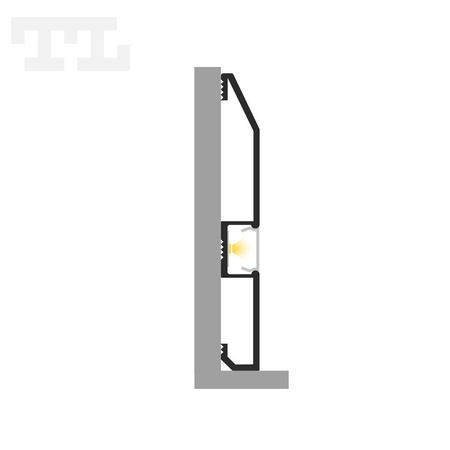 LED P16-1 Profil 2000 mm biały mat (nr kat 8616102)