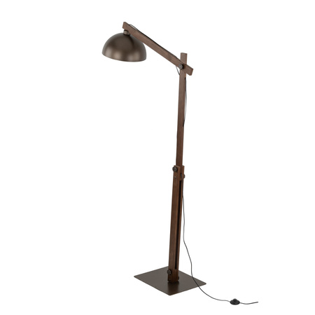 Lampa podłogowa OSLO BROWN 1xE27