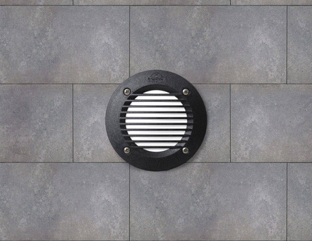 Oprawa elewacyjna ścienna LETI 100 ROUND-GR wpuszczana czarna Y LED GX53 3W 3000K