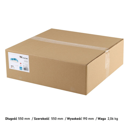 Lampa sufitowa CLOUD Niebieski pastelowy 4xE27