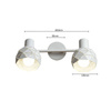 Lampa spot Reus 2xE14 biała