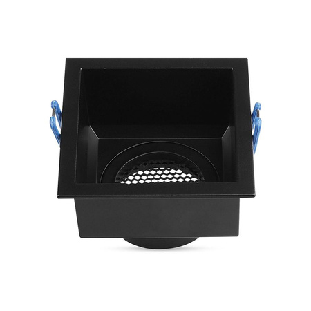Oczko V-TAC GU10 Hoyne Comb Aluminium Kwadrat Czarne VT-9001SQ