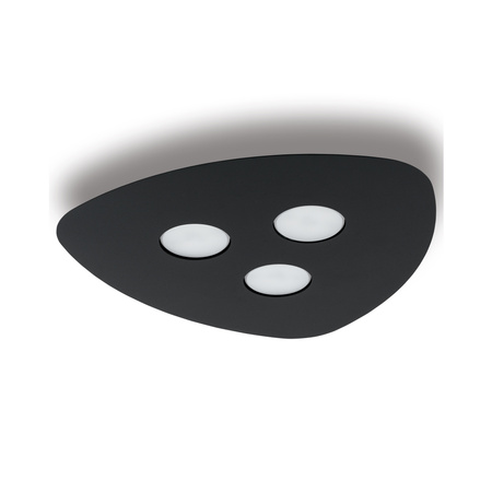 Nowodvorski Plafon metalowy czarny ORGANIC