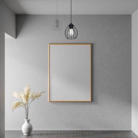 Lampa Wisząca DON BLACK 1xE27 czarna