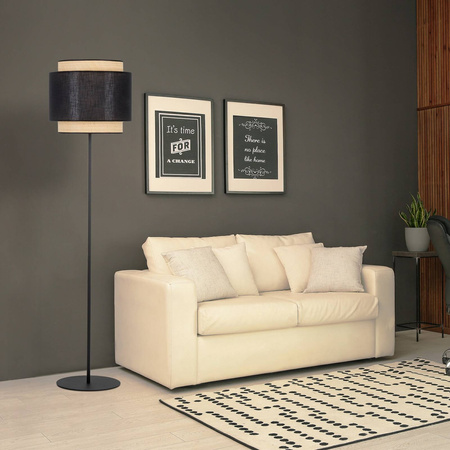 Lampa podłogowa BOHO Black 380