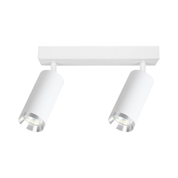 Oprawa Mica Spot Biały + Chrom 2xGU10