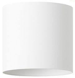 Abażur walec Oro Deluxe biały 15cm E27