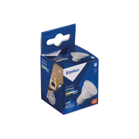 TOMIv2 4,9W GU10-CW Źródło światła LED