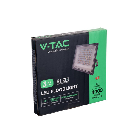 Projektor LED V-TAC 50W CCT Zmiana Barwy, Wymienny Moduł LED VT-44050CCT 3000-4000K-6500K 5000lm