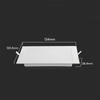 Panel Wpuszczany V-TAC 6W LED SAMSUNG CHIP Kwadrat 120x120mm VT-61006SQ-S 6500K 660lm