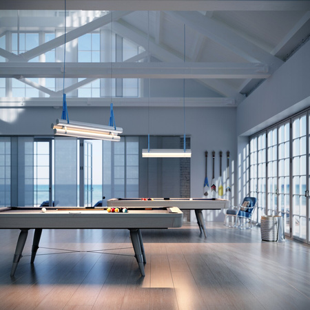 Kluś Lampa wisząca LED Tulip TU MANY ZW L=1131mm, DOT/Blenda, 43W, 3000K, DALI, COASTAL