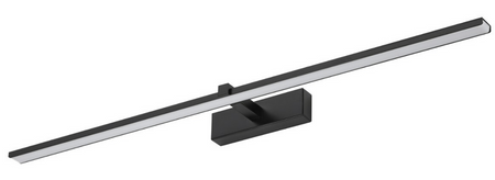 Kinkiet  łazienkowy nad lustro VENUS 18W 90cm IP44 4200K czarny