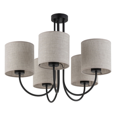 Lampa sufitowa TORENS Nature 5xE27