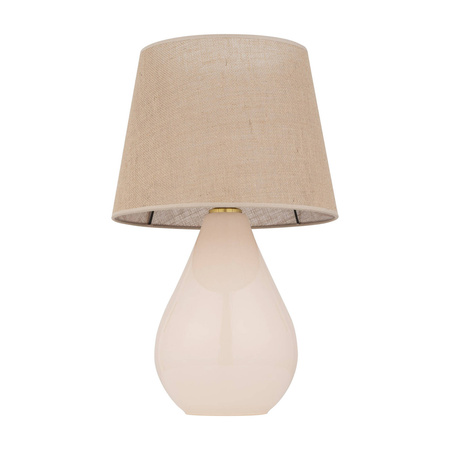 Lampka nocna LACRIMA Ecru 1xE27