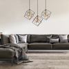 Lampa wisząca ALAMBRE 3xE27 listwa