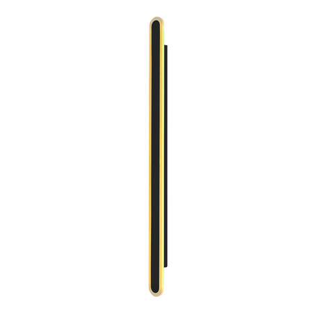 STICK lampa ścienna zewnetrzna L-120 czarny 36W  klosz opal IP65