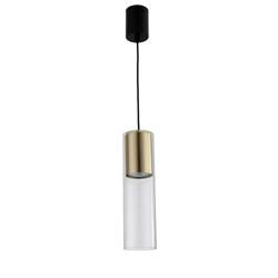 Lampa wisząca Manacor złota