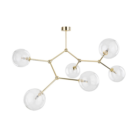 Lampa sufitowa FAIRY Gold 6xG9