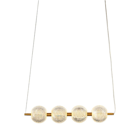 Light prestige Diamond 4 linia wisząca złota LP-2202/4L GD