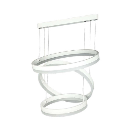 Oprawa Zwieszana LED V-TAC 82W Soft Light Chandelier Ściemnianie Biały VT-82-3-W-N 3000K 4550lm 3 Lata Gwarancji