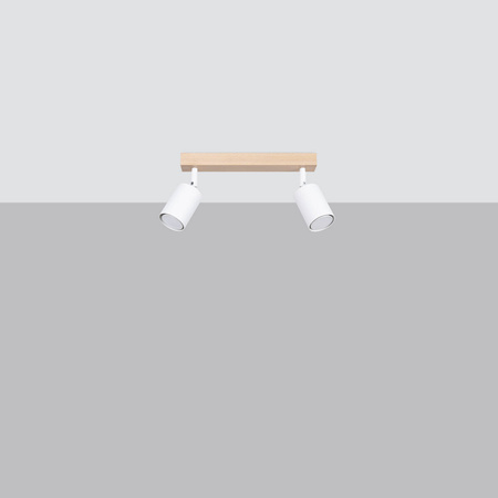 Lampa sufitowa VERDO 2 biały