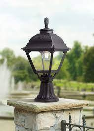 Lampa stojąca ogrodowa Słupek MINILOT/CEFA 46cm czarny E27