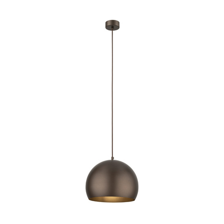 Lampa wisząca ZOE Brown 1xE27 M