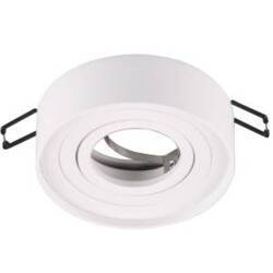 Oprawa podtynkowa GAJA R biała ruchoma