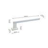 Kinkiet SHINE WHITE 11W LED biały
