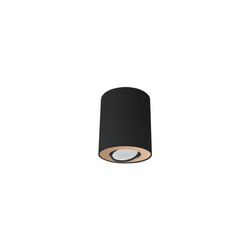 Nowodvorski Lampa punktowa natynkowa czarna SET