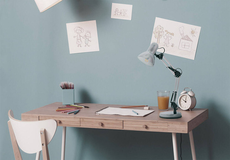 Modernistyczna lampka biurkowa z przegubami K-MT-COSMO CHROM