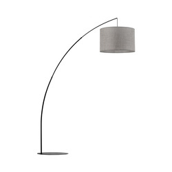 Lampa podłogowa MOBY Gray 1xE27