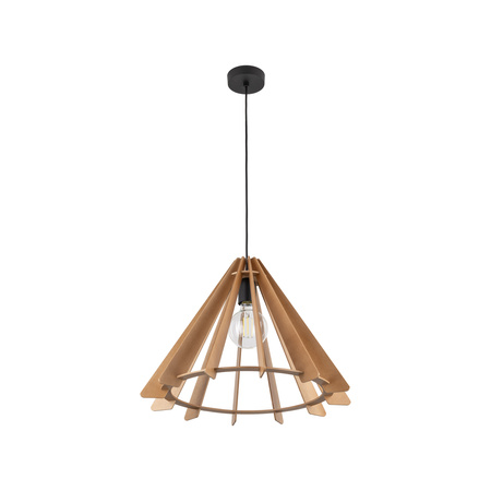 Lampa wisząca ERIS Wood 1xE27 M