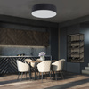 Lampa sufitowa RONDO Black 4xE27 500